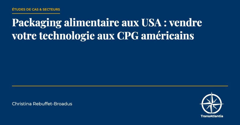 packaging alimentaire aux USA, par Christina Rebuffet