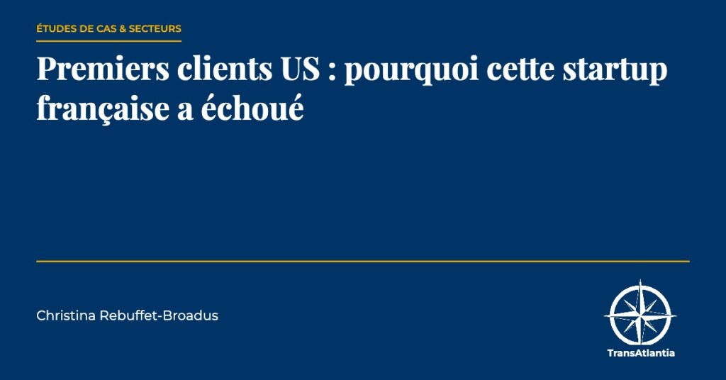 premiers clients US, par Christina Rebuffet