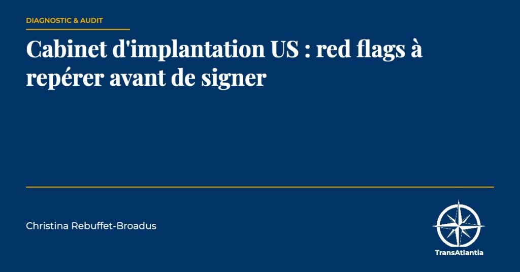 red flags cabinet implantation us, par Christina Rebuffet