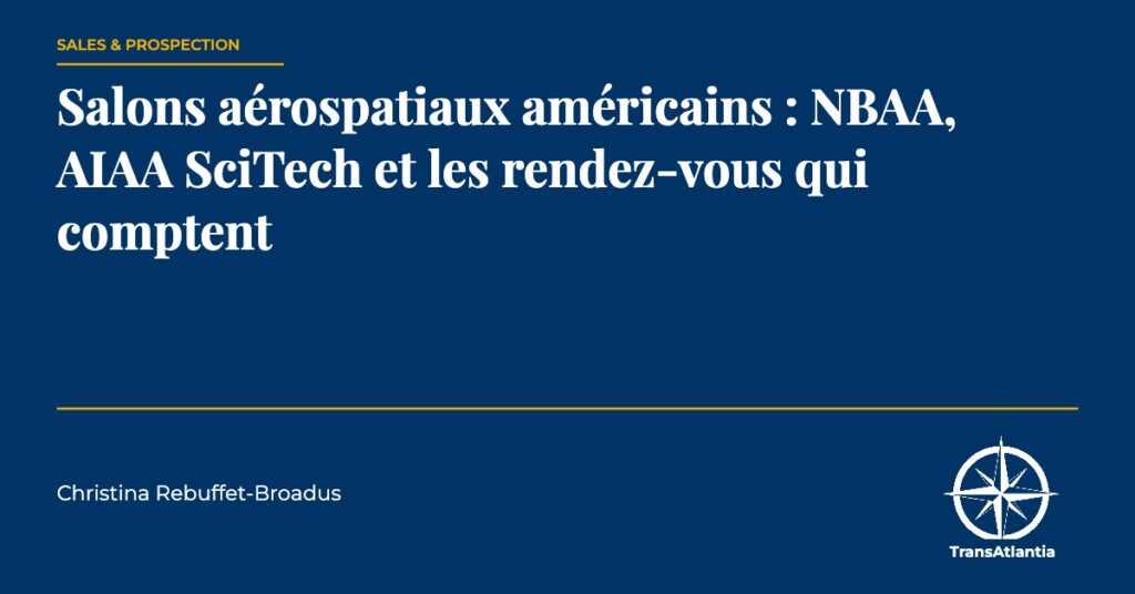 salons aérospatiaux américains, par Christina Rebuffet