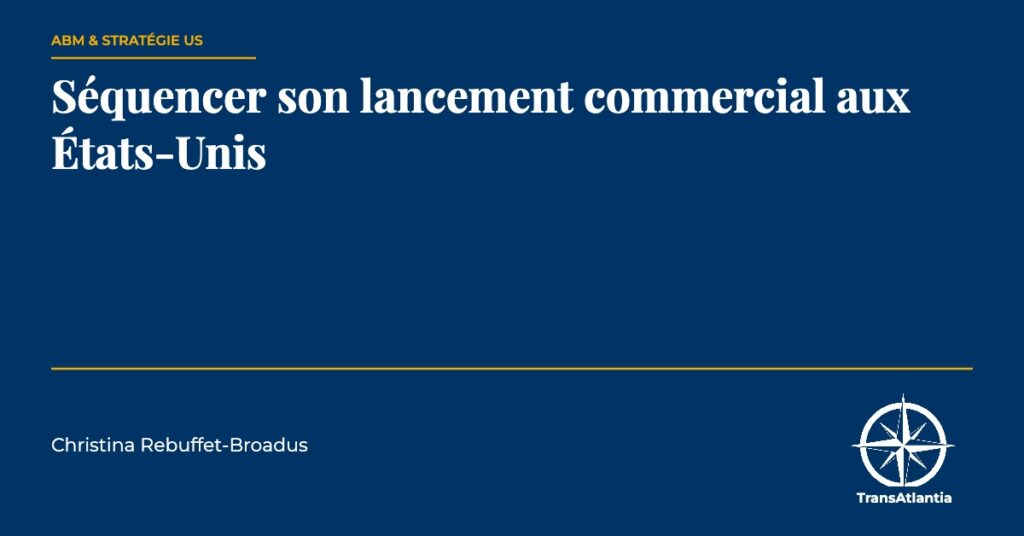 séquencer lancement commercial états-unis, par Christina Rebuffet