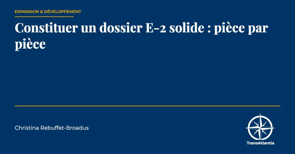 dossier E-2, par Christina Rebuffet