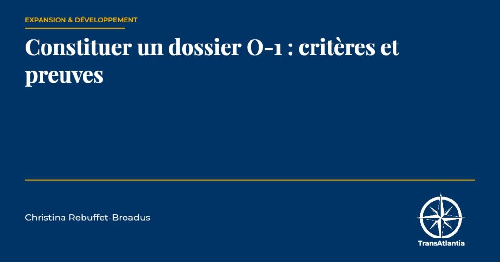 dossier O-1, par Christina Rebuffet