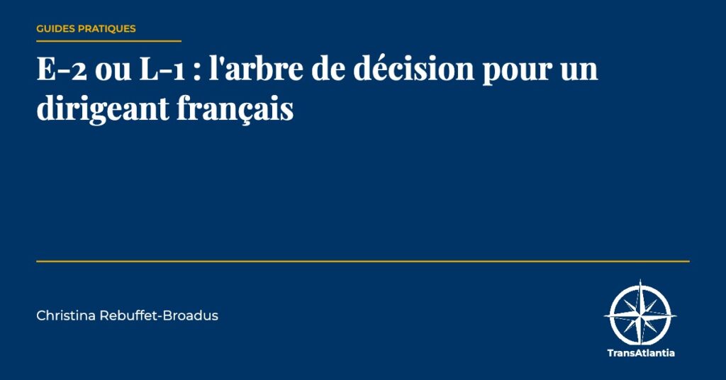 e-2 ou l-1 arbre de décision, par Christina Rebuffet