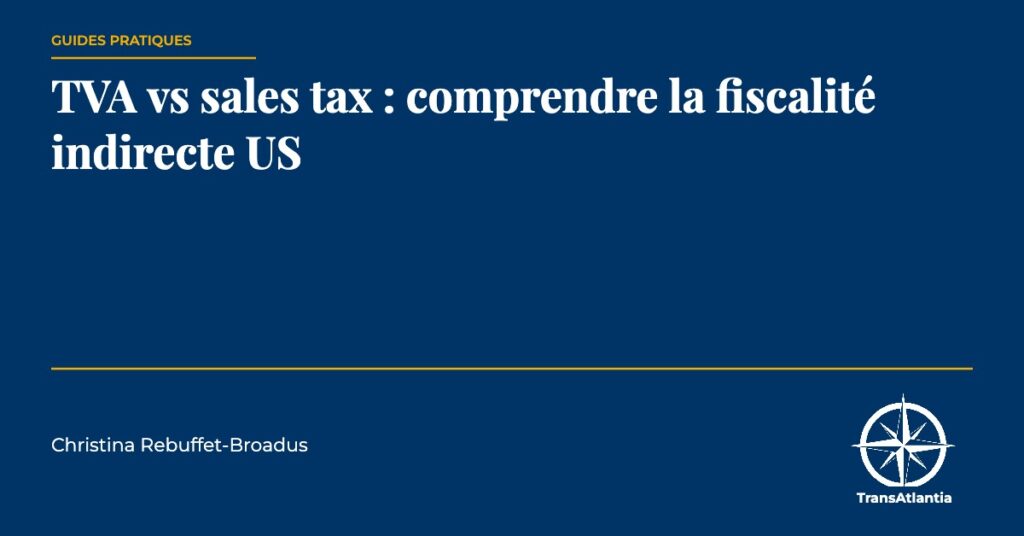 tva vs sales tax, par Christina Rebuffet