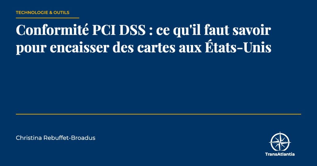 conformité PCI DSS, par Christina Rebuffet
